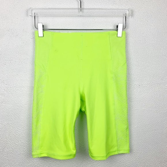 Athleta | Stay Fly 9" Short Neon Yellow / Green - Picture 2 of 11
